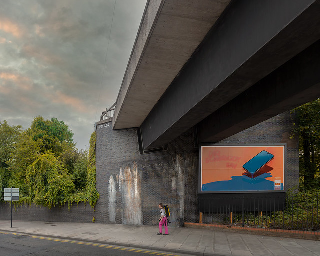 under the A12 at Hackney Wick 2022