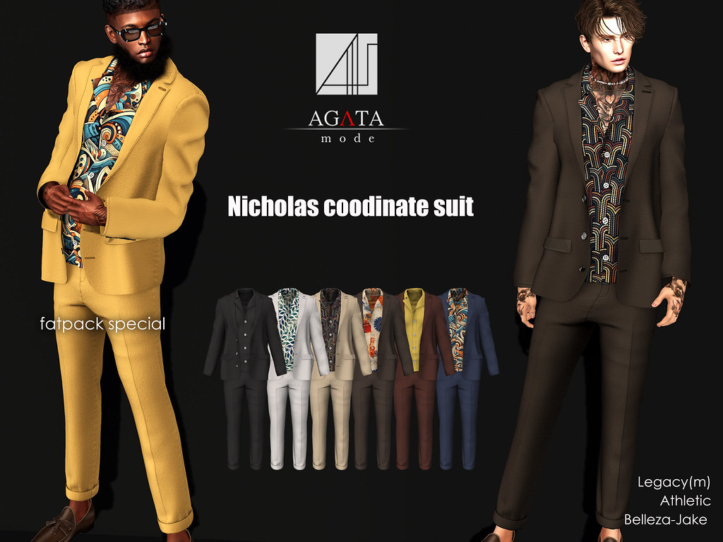 Nicholas coodinate suit @ Access event