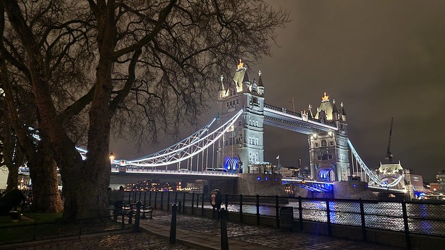 London Tower Bridge Thames River 2024