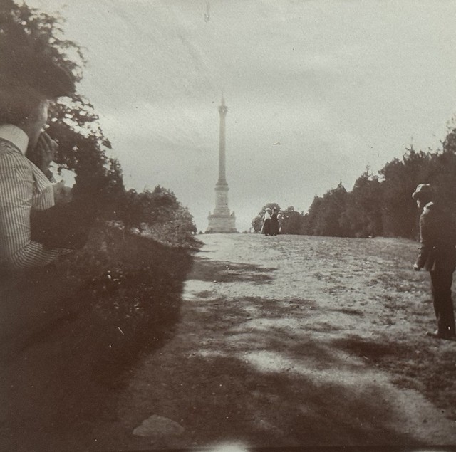 Brock's Monument, Niagara, Queenston Heights, Ontario, Canada. Circa 1900