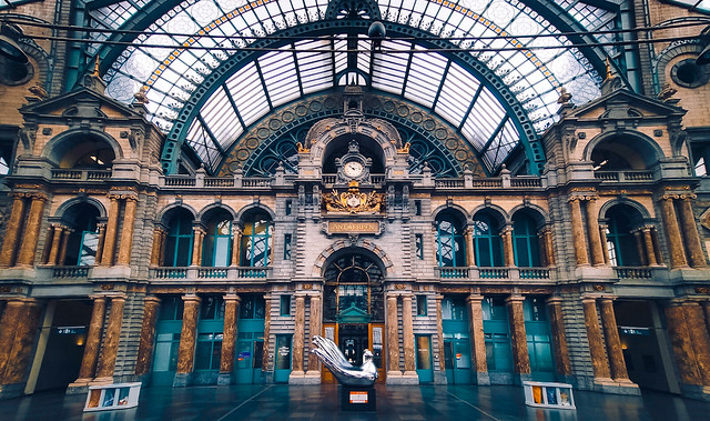 Antwerp, Central Train Station - August 2023
