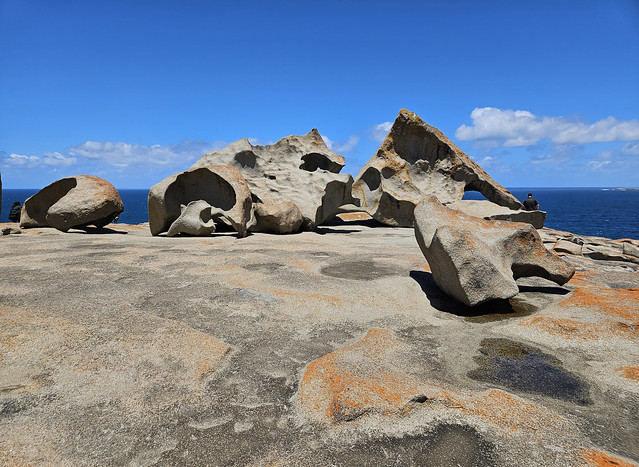 Remarkable Rocks, Kirkpatrick Point. Granite formations formed approximately 500 million years ago, where it solidified, as part of a large batholith granite.