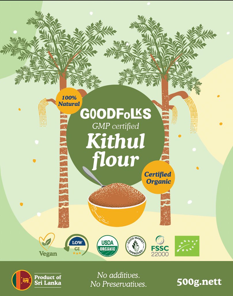 Goodfolks Kithul Flour from Sri Lanka - Alternate Flour