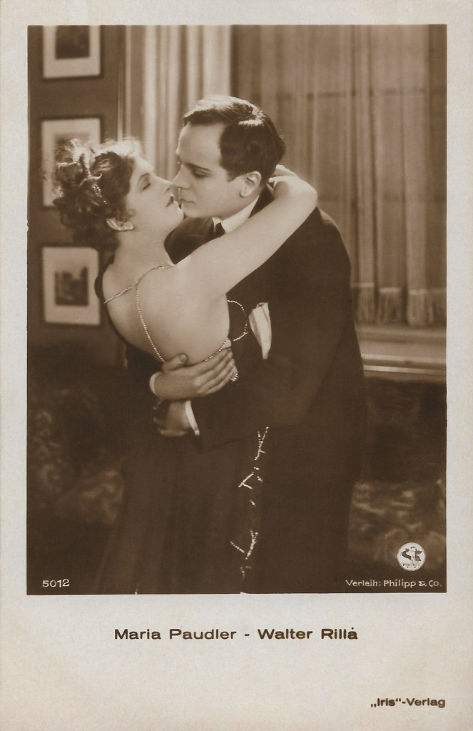 Maria Paudler and Walter Rilla in Die weiße Spinne (1927)