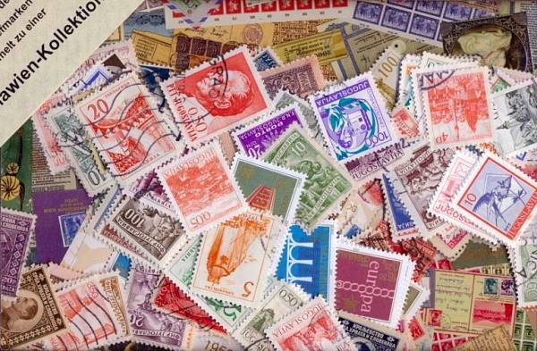 Yugoslavia 150 various stamps