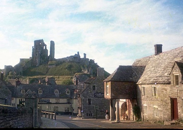 Corfe Castle, Dorset - 1958