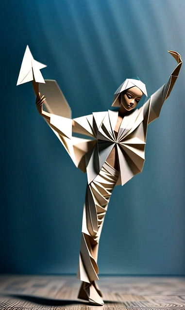 AI Origami-inspired Dancer