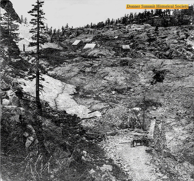 DSHS3867_Alfred Hart-Construction of China Wall and Tunnel7 at Donner Pass ca 1865