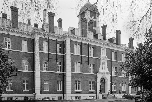 London Chest Hospital, Bonner Rd, Bethnal Green, Tower Hamlets, 1994, 94-2ab-36