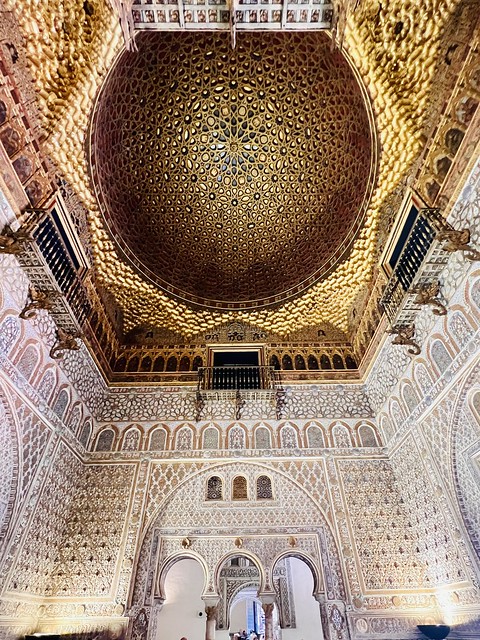 Golden Dome, Hall of the Ambassadors, Alcazar Seville