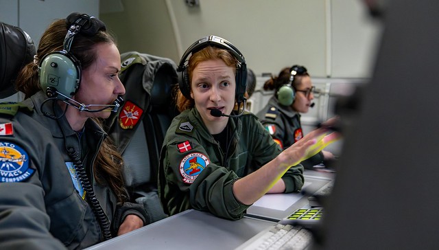 First all-female aircrew completes NATO AWACS mission, 9 FEB 2024