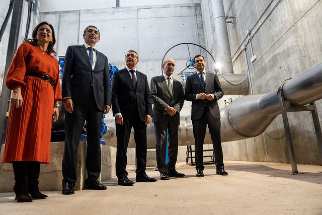 2024_02_14 Inauguración de las obras de la estación depuradora de aguas residuales (EDAR) del Peñón del Cuervo.