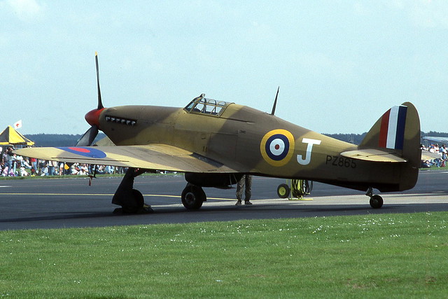 PZ865 Hurricane RAF BoBMF