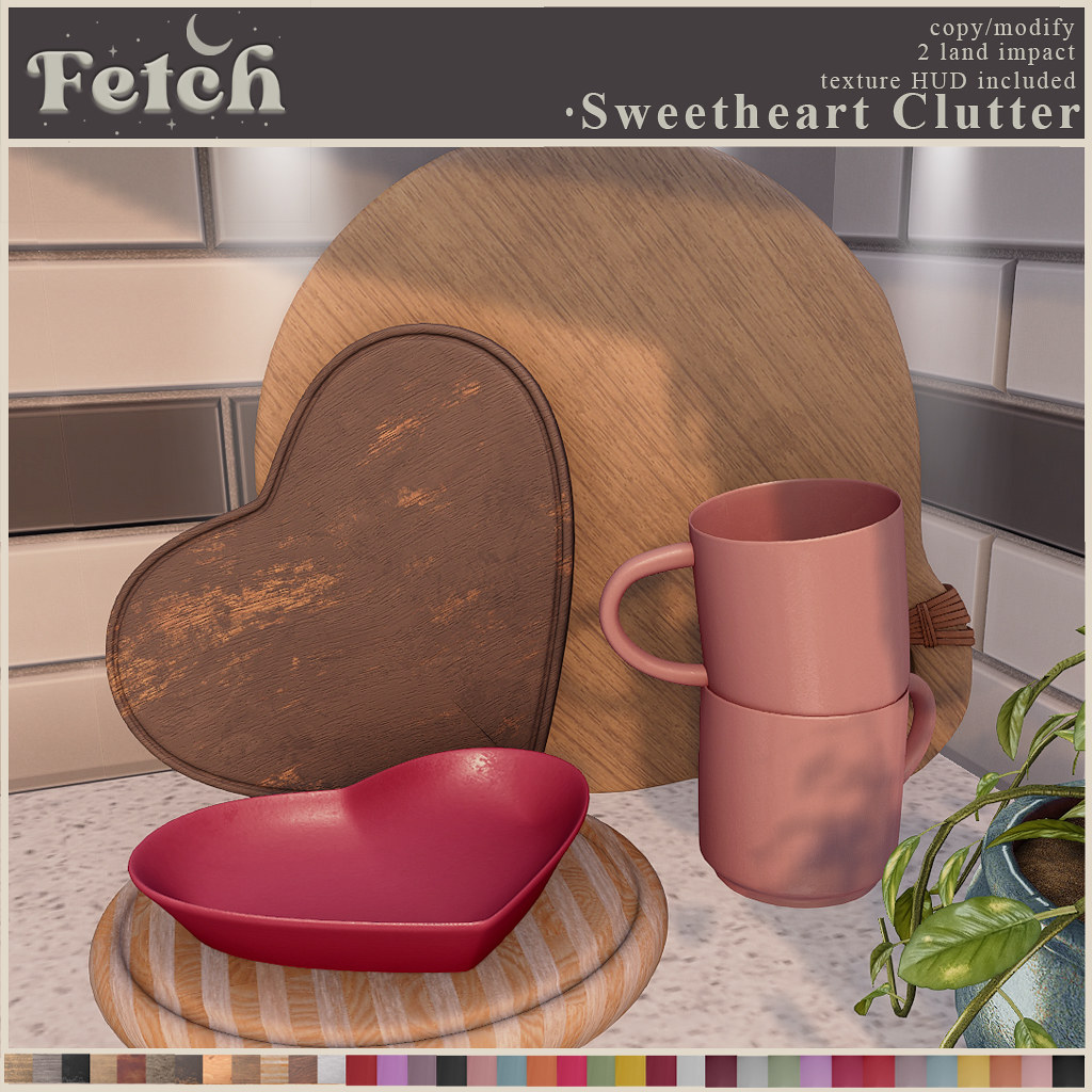 [Fetch] Sweetheart Clutter @ Cupid Inc.