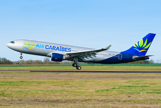 F-HUNO Airbus A330 Air Caraïbes LFLX