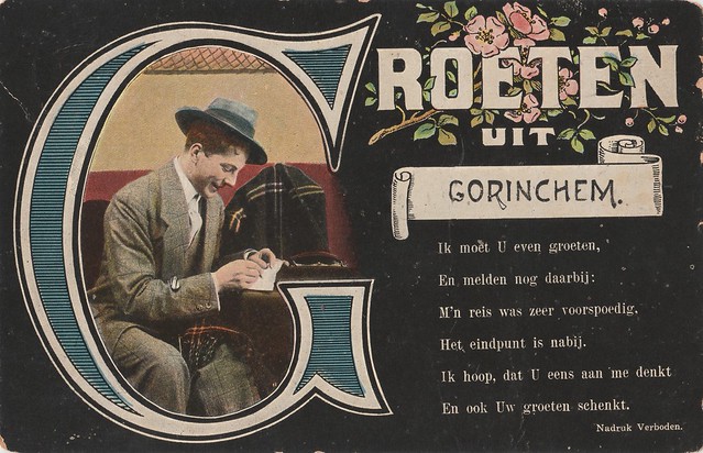 Ansichtkaart - Groeten uit Gorinchem (Uitg. onbekend, gelopen)