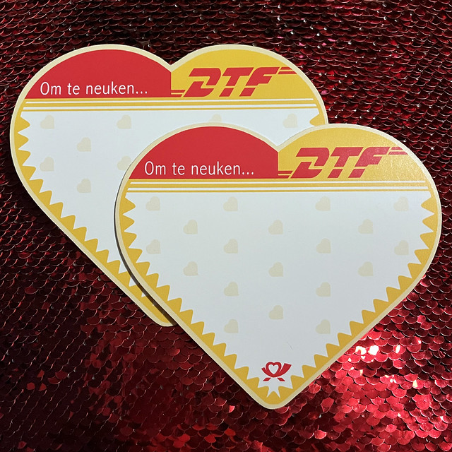 DTF... i mean DHL heart stickers!