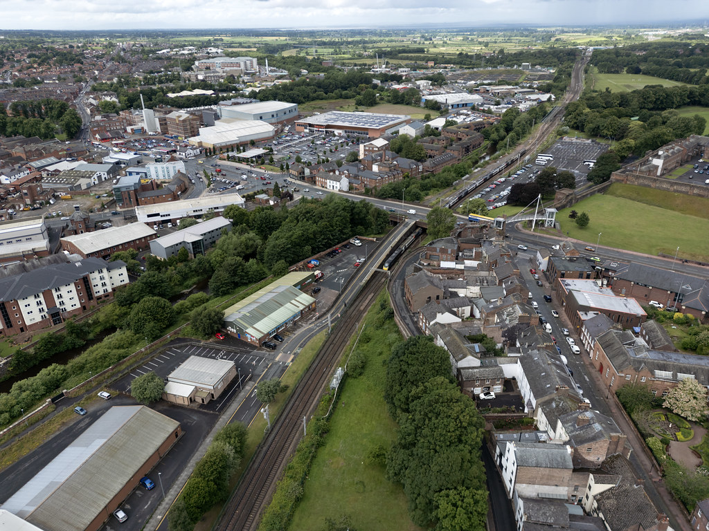 Carlisle aerial image - Cumberland