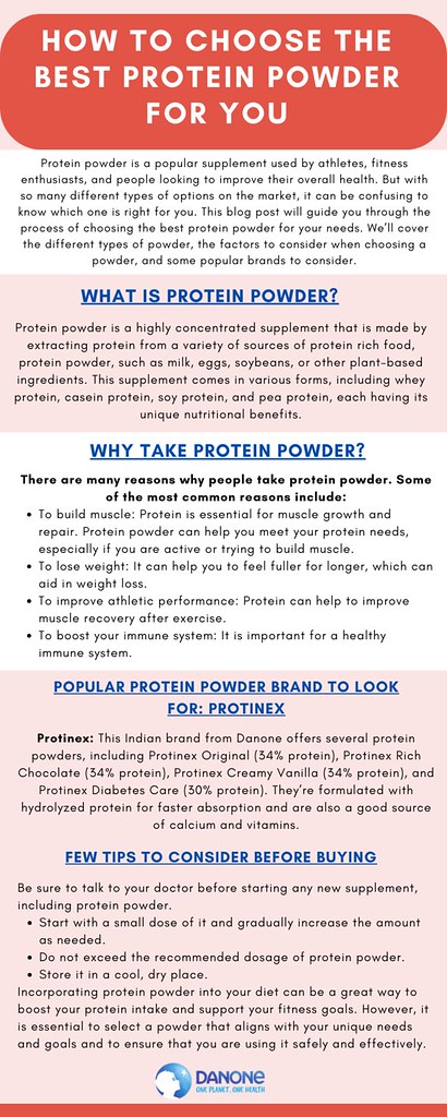 How to Choose the Best Protein Powder for You