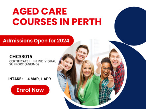Become an elder care professional with Perth's elder care courses!