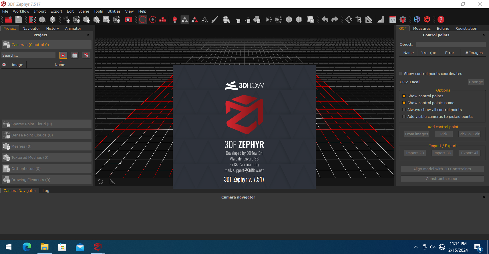 Working with 3DF Zephyr 7.517 full license