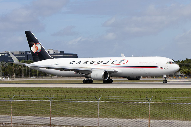 C-GAJG, Boeing 767-323ER (BDSF), Cargojet Airways