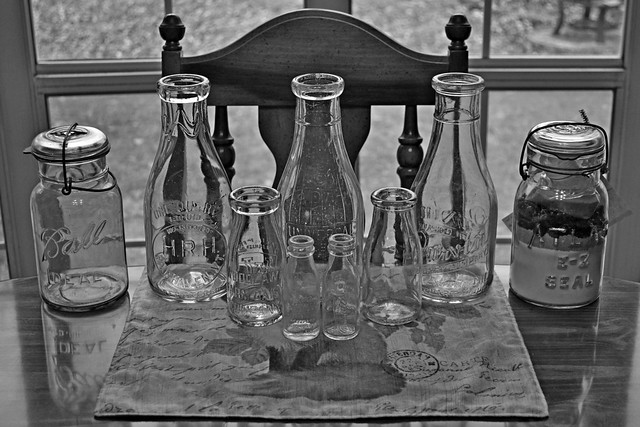 Old Glass_BW
