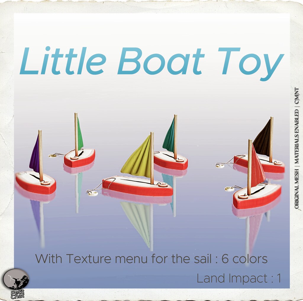 Little Boat Toy : New release