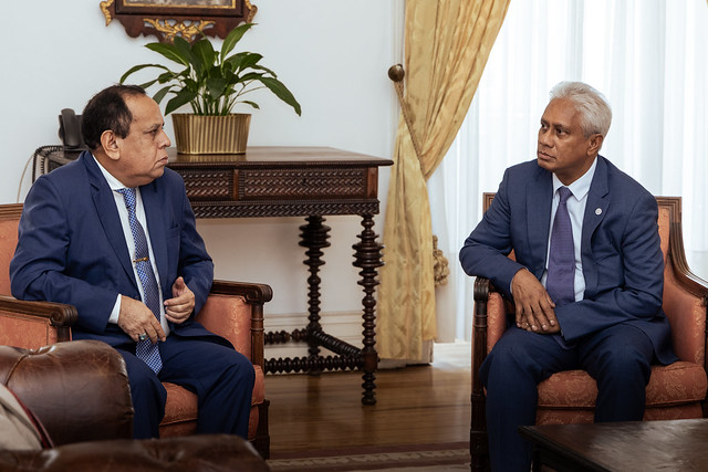 24.02. Secretário Executivo recebe Ministro da Administração Estatal de Timor-Leste
