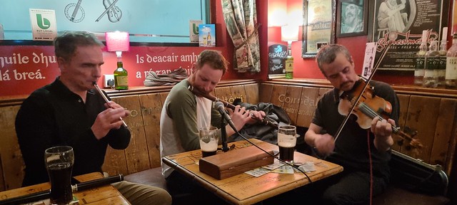 Traditional Irish Music Session at Maddens Pub Belfast