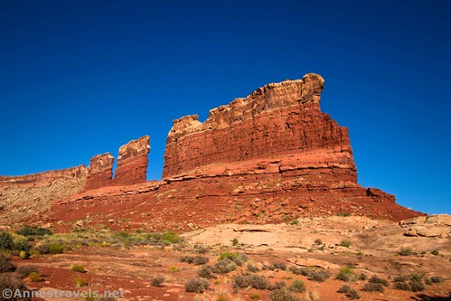 Near the south end of the Chocolate Bars along the Waterhole Flat Road, Glen Canyon National Recreation Area en route to the Maze District of Canyonlands National Park, Utah
