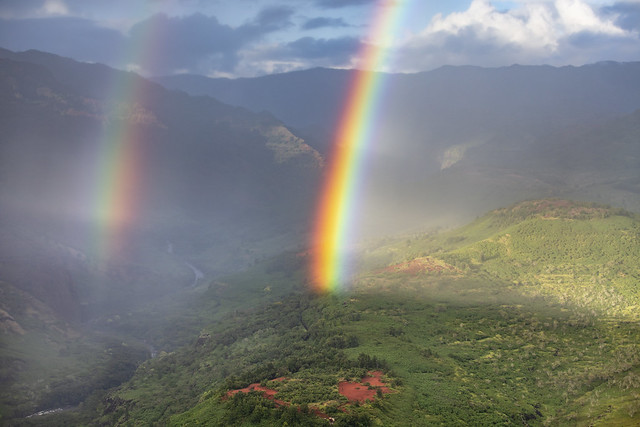 Waimea Canyon Kauai Rainbow