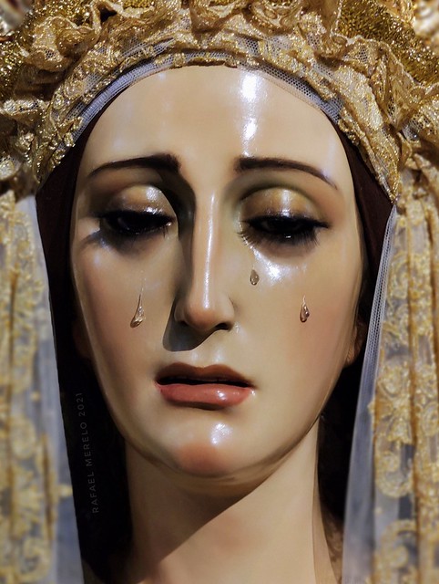 Virgen de la Fe, obra de Amadeo Ruiz Olmos . Úbeda