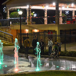 Fountain In Spring Park In downtown Green Cove Springs.