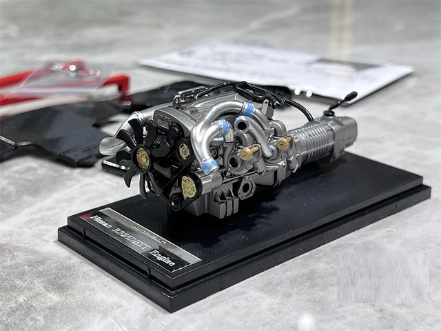 Motor helix 1 18 Nissan GTR R34 Nismo CRS (16)