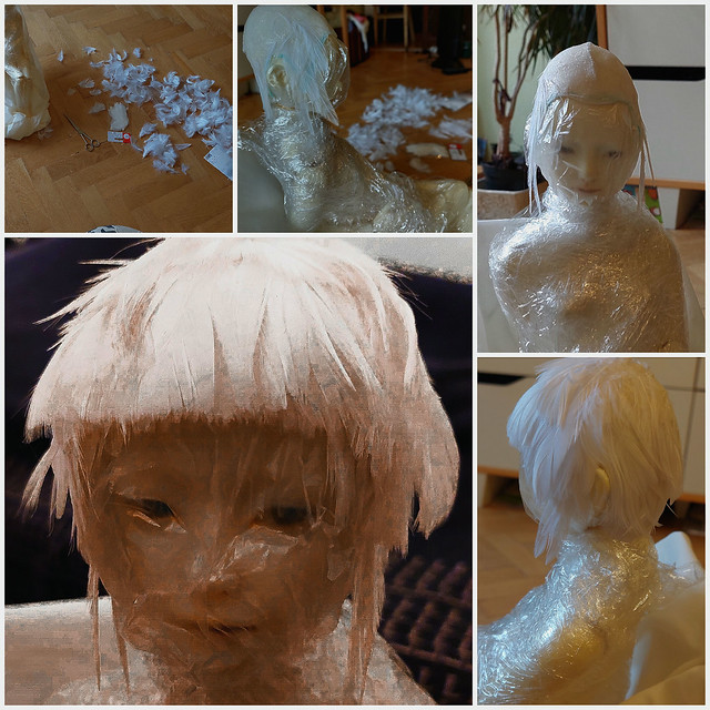 Feather-wig making