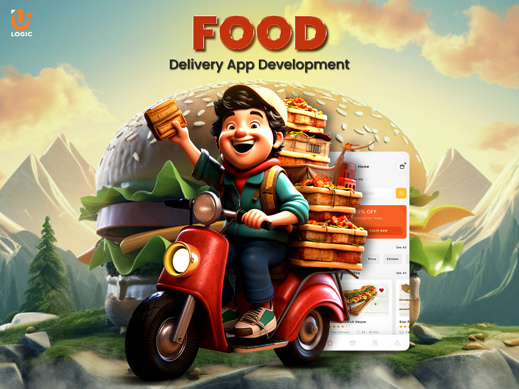 Food Delivery App Development Service by Uplogictech
