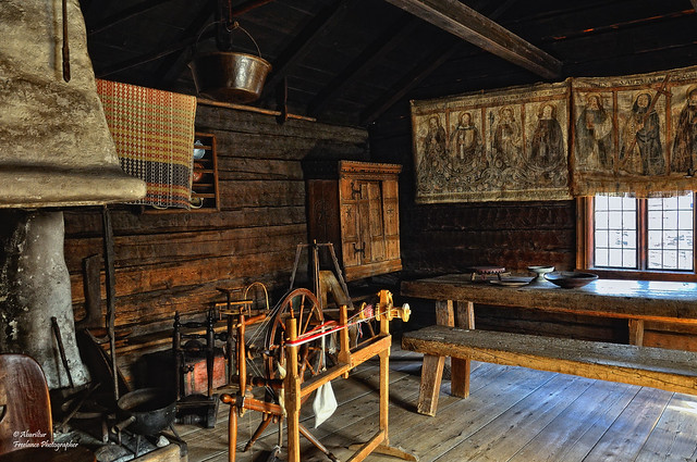 Wooden House Interior