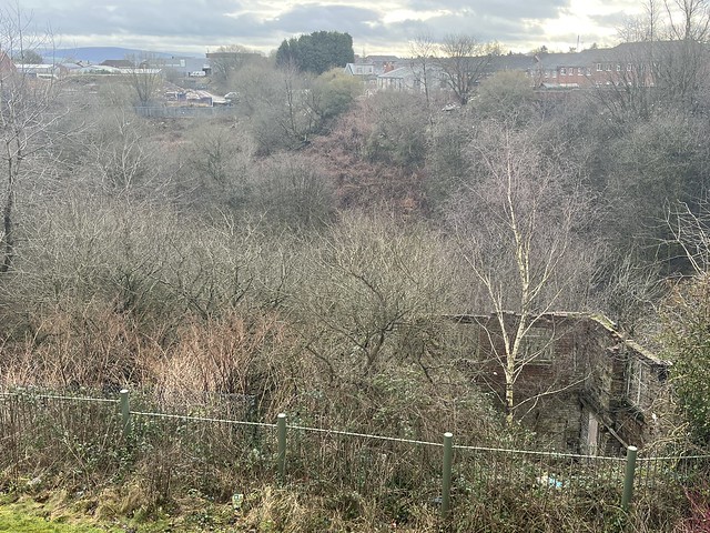 former Oldham Loop line towards Mumps station