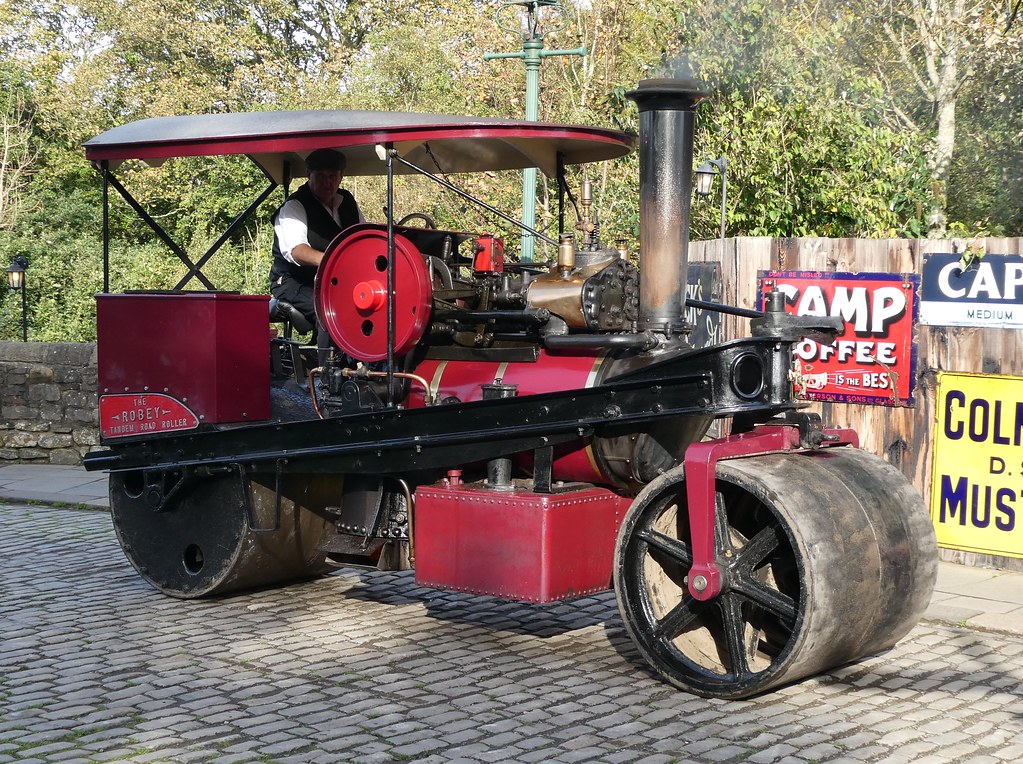 Thomas Roth Roller Robey Tandem Road Roller No.41593 | Making it's way up the c… | Flickr