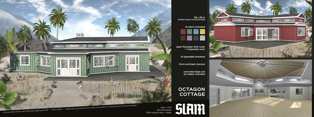 SLAM // octagon cottage @ MAN CAVE