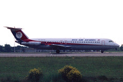 Dan-Air London BAC 1-11 509EW G-AXYD GRO 17/06/1988