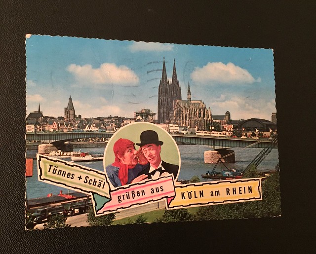 Postkarte 1962,von Köln am Rhein,Germany.