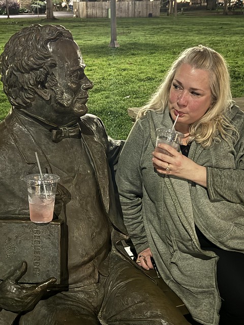 Yvonne flirting with General Vallejo (or vice versa?)