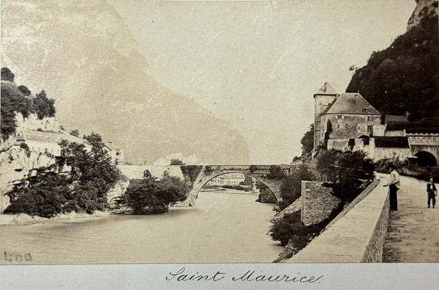 Saint Maurice, Switzerland, Pont du Saint Maurice, Canton Valais
