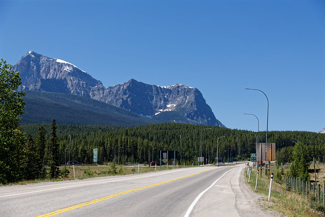 By highway, love, and byway (Banff National Park)