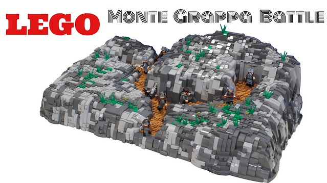 LEGO WWI Monte Grappa