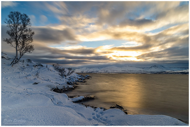A Dreamy Arctic Afternoon at Telegrafbukta, Tromsø, Northern Norway