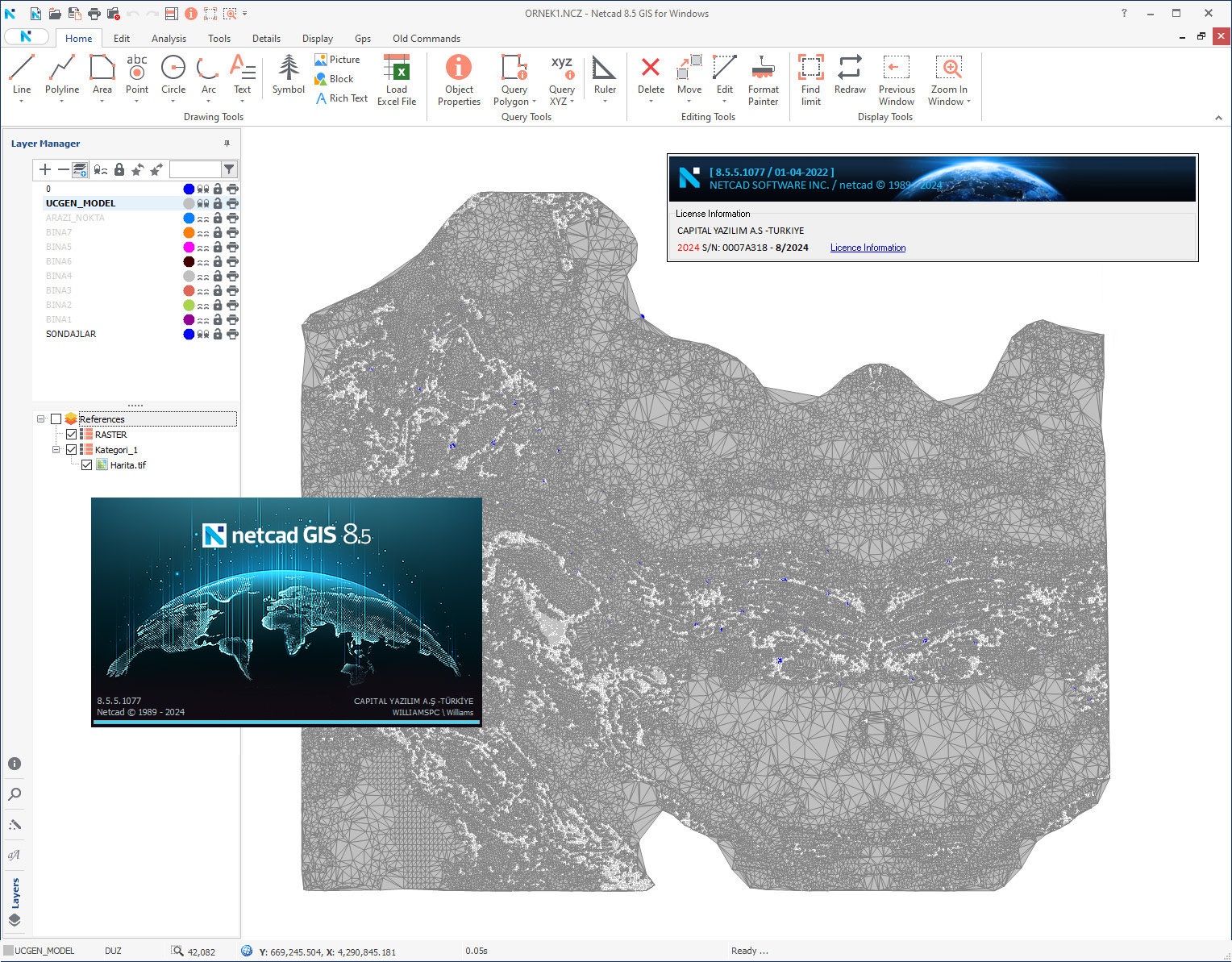 Working with Netcad GIS 2024 v8.5.5.1077 full license
