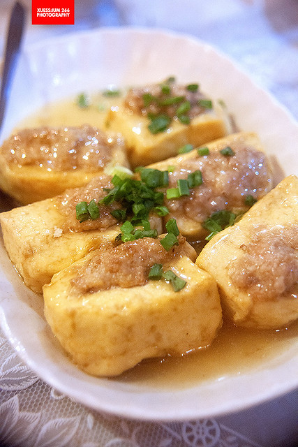 客家酿豆腐 (Hakka Stuffed Beancurd)